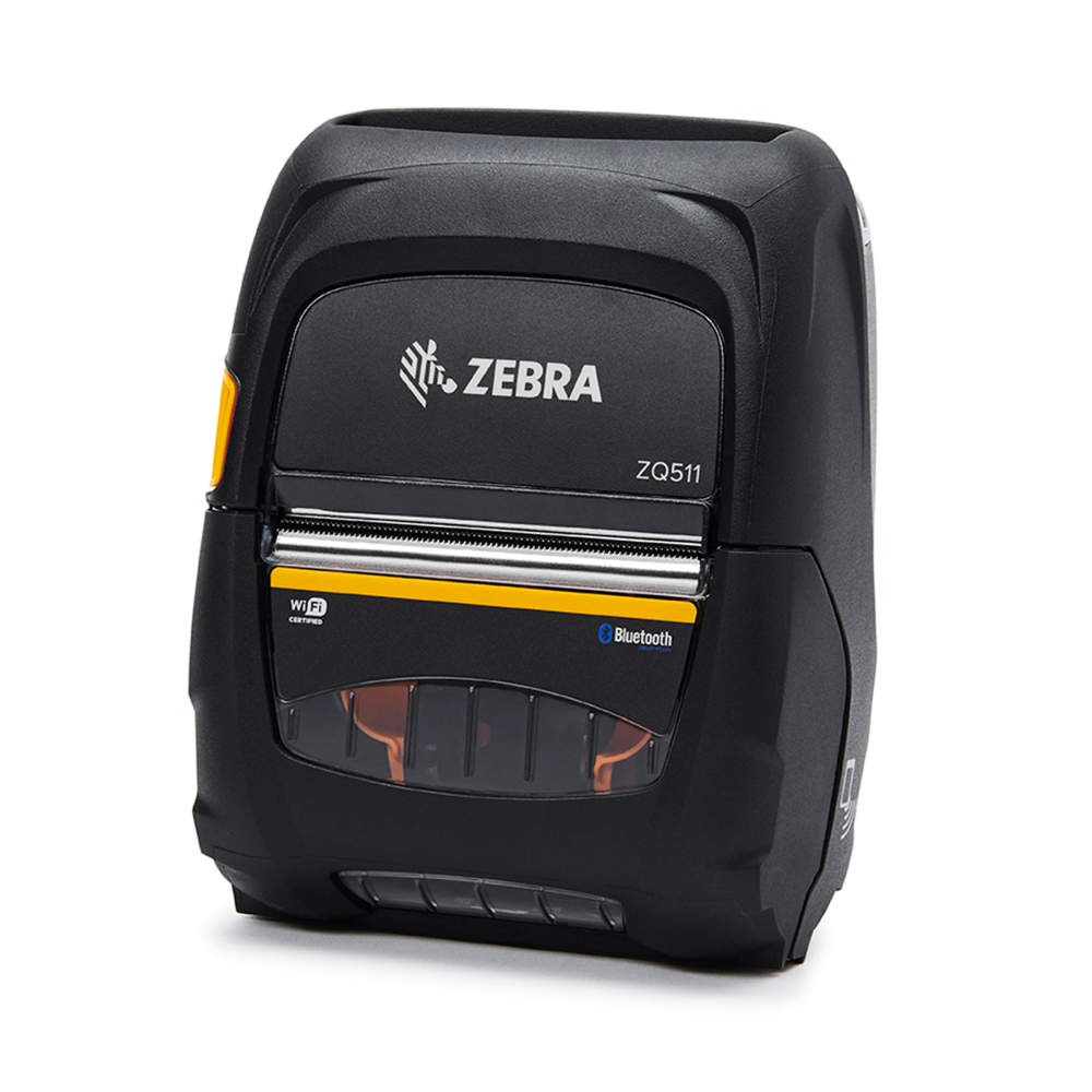 zq511-front-left Zebra ZQ511, Thermique Direct, 203 dpi, USB, Bluetooth 4.1, Wi-Fi, avec batterie – Image 1