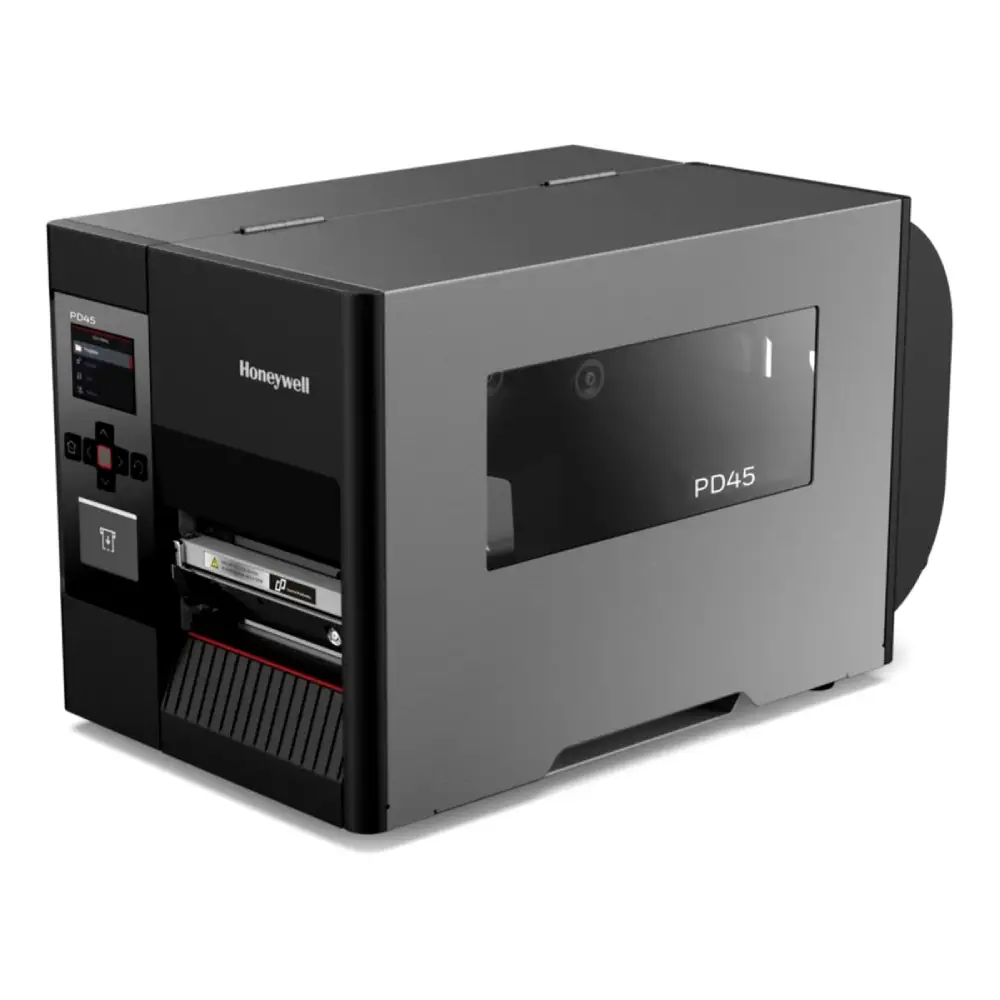 PD45-front-left Honeywell PD45, Icône LED, Transfert Thermique, 203 dpi, USB – Image 1
