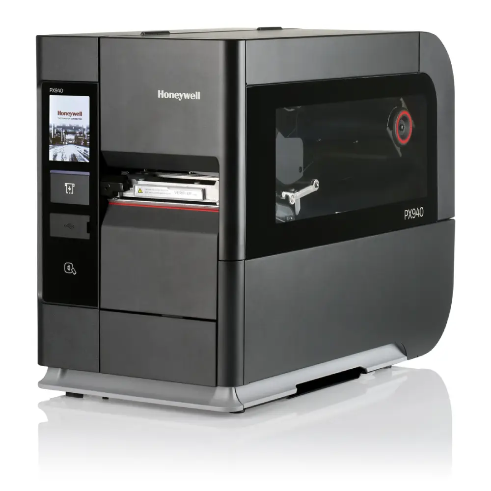 PX940-front-left Honeywell PX940, Sans Vérificateur, 203 dpi, Thermique Direct et Transfert, Ethernet, USB – Image 1