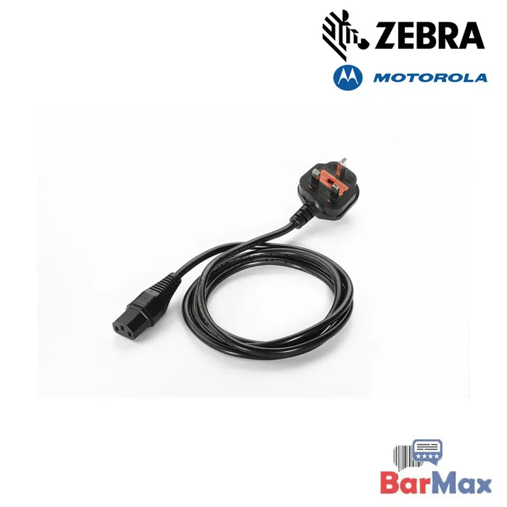 50-16000-672R Zebra 50-16000-672R - Cordon d alimentation CA 3 broches, 1.9M, prise S132 (Israël) – Image 1