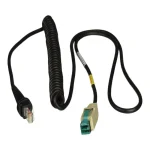 Honeywell CBL-503-300-C00 - Câble USB, connecteur à verrouillage 12V, 3m, spiralé