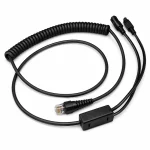 Honeywell CBL-720-370-C00 - Câble écran/clavier PS-2 Keyboard Wedge, 3.7m, spiralé, sans ferrite
