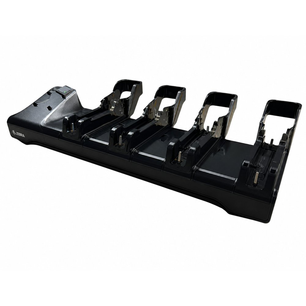 CRD-ET5X-SE4CO3-01 Station de charge ShareCradle 4 emplacements pour toutes les tablettes ET5X (avec gobelets de scanneur intégrés) – Image 1