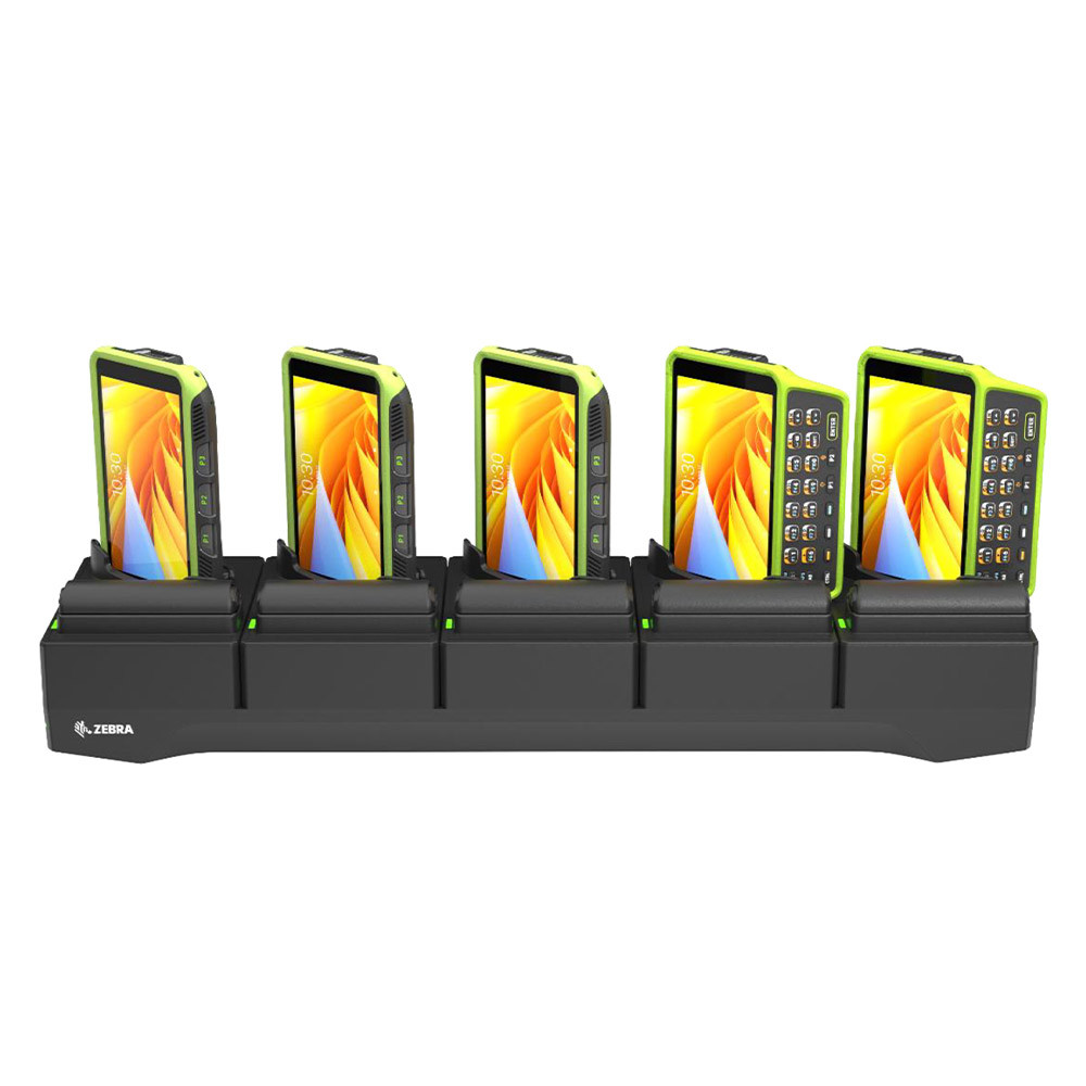 CRD-WT64-5S5BE-01 Station Ethernet 5 emplacements avec chargeur de batterie – Image 1