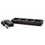 Chargeur de batterie quadruple