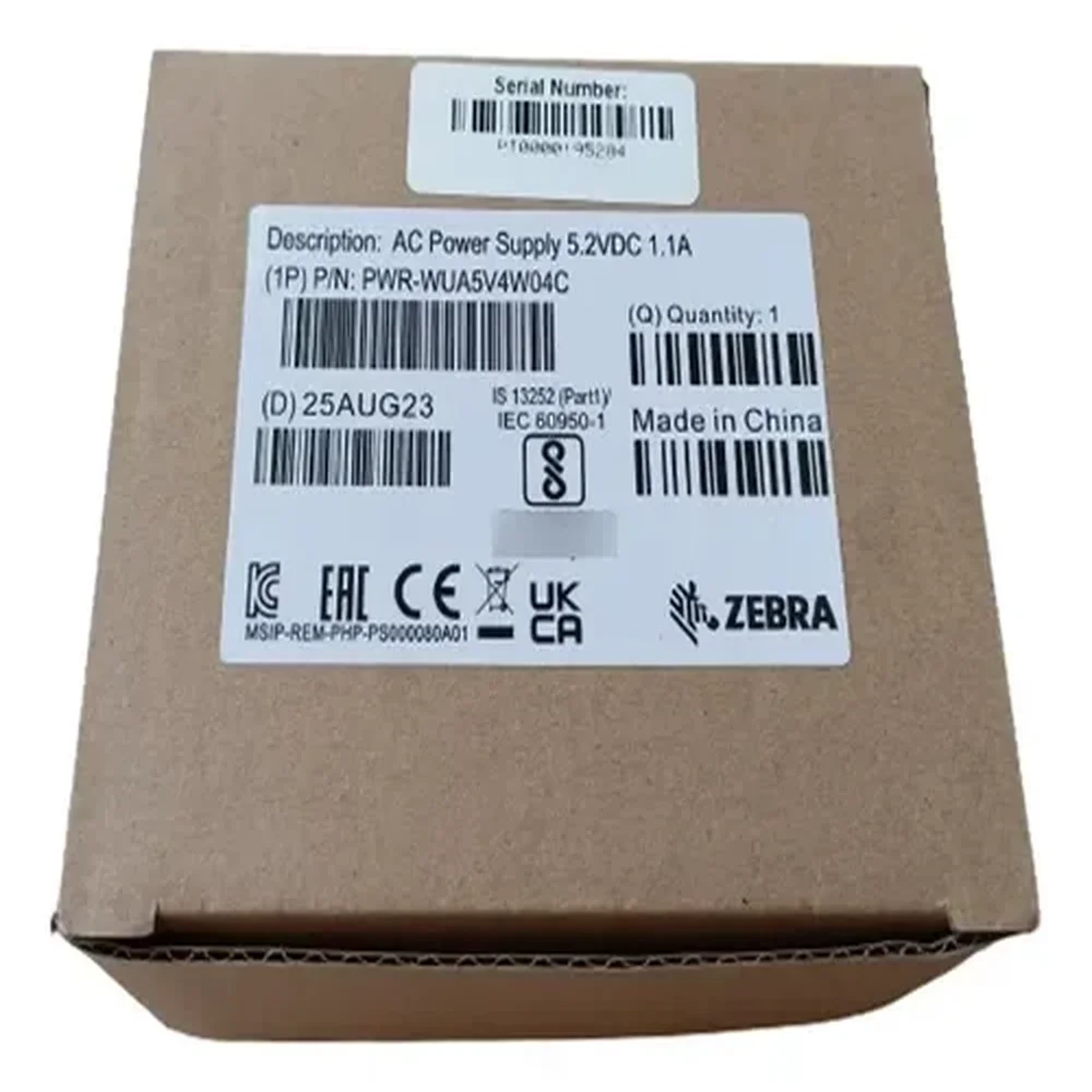 PWR-WUA5V4W04C Zebra PWR-WUA5V4W04C - Bloc d alimentation 5V (Union Européenne, Chine, Australie, Brésil) – Image 1