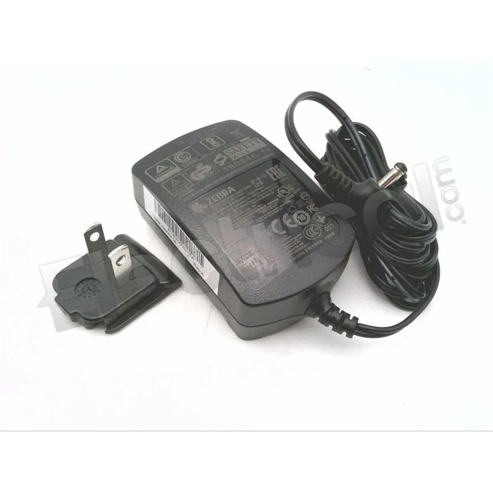 PWR-WUA5V4W0XX Zebra PWR-WUA5V4W0XX - Adaptateur mural CA/CC 5,2V, 5,7W, Niveau VI – Image 1