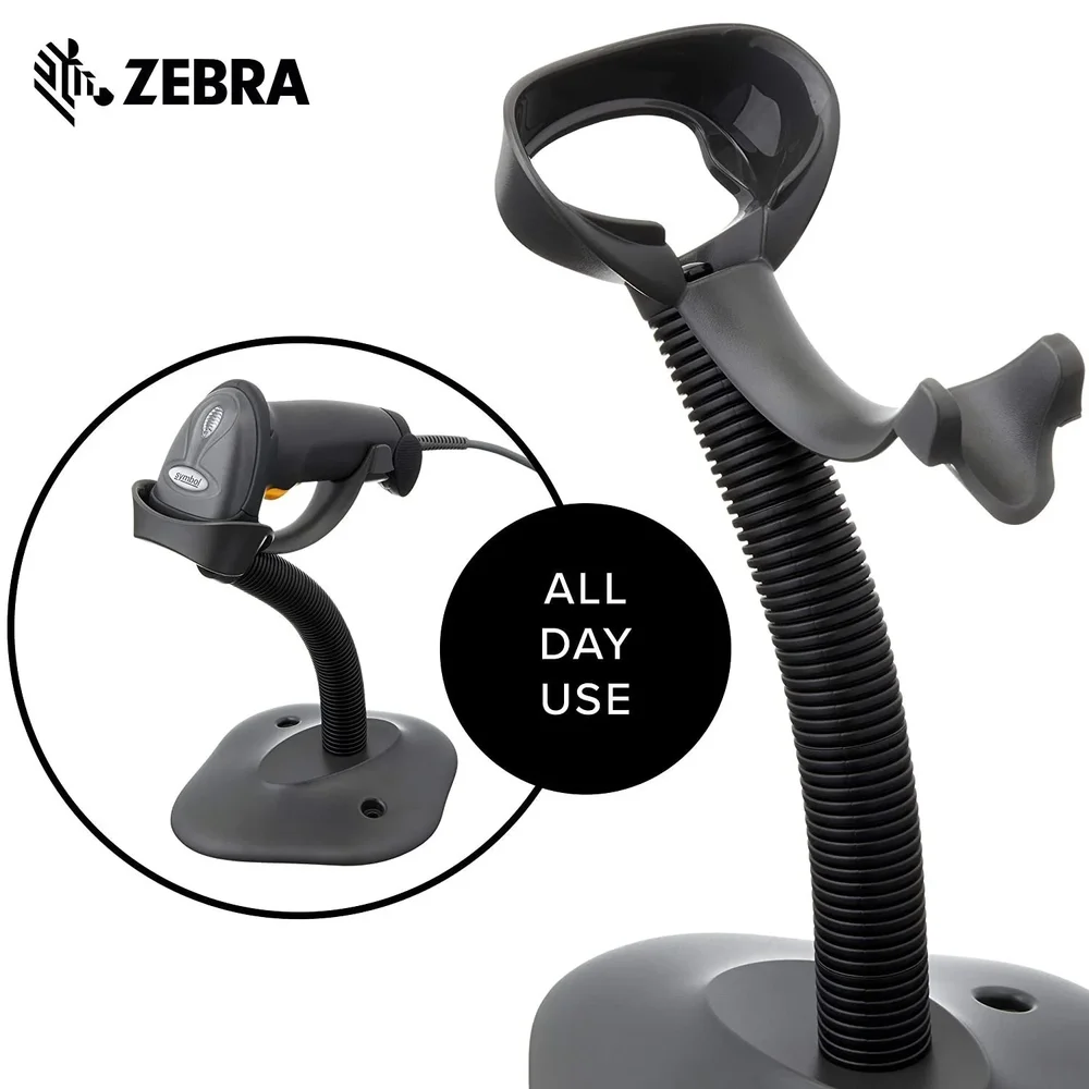 STND-GS00UNC-04 Zebra - Support col de cygne universel (Noir) – Image 1